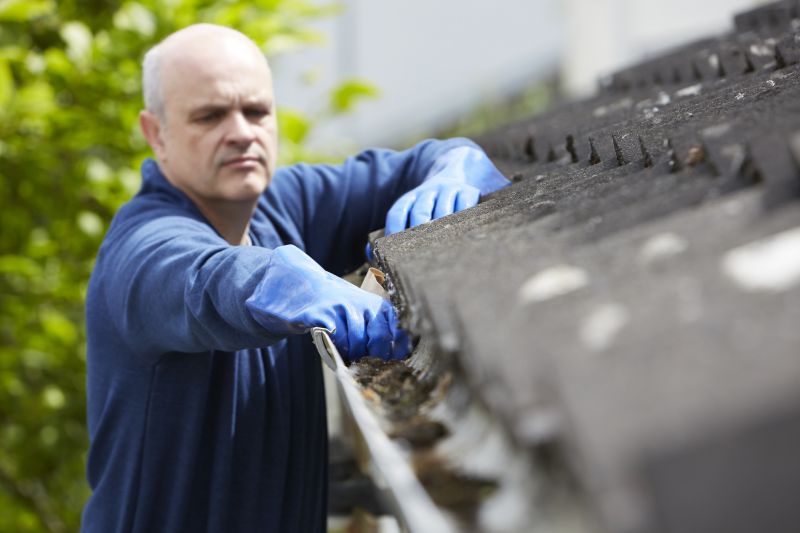 Properly Maintained Gutters